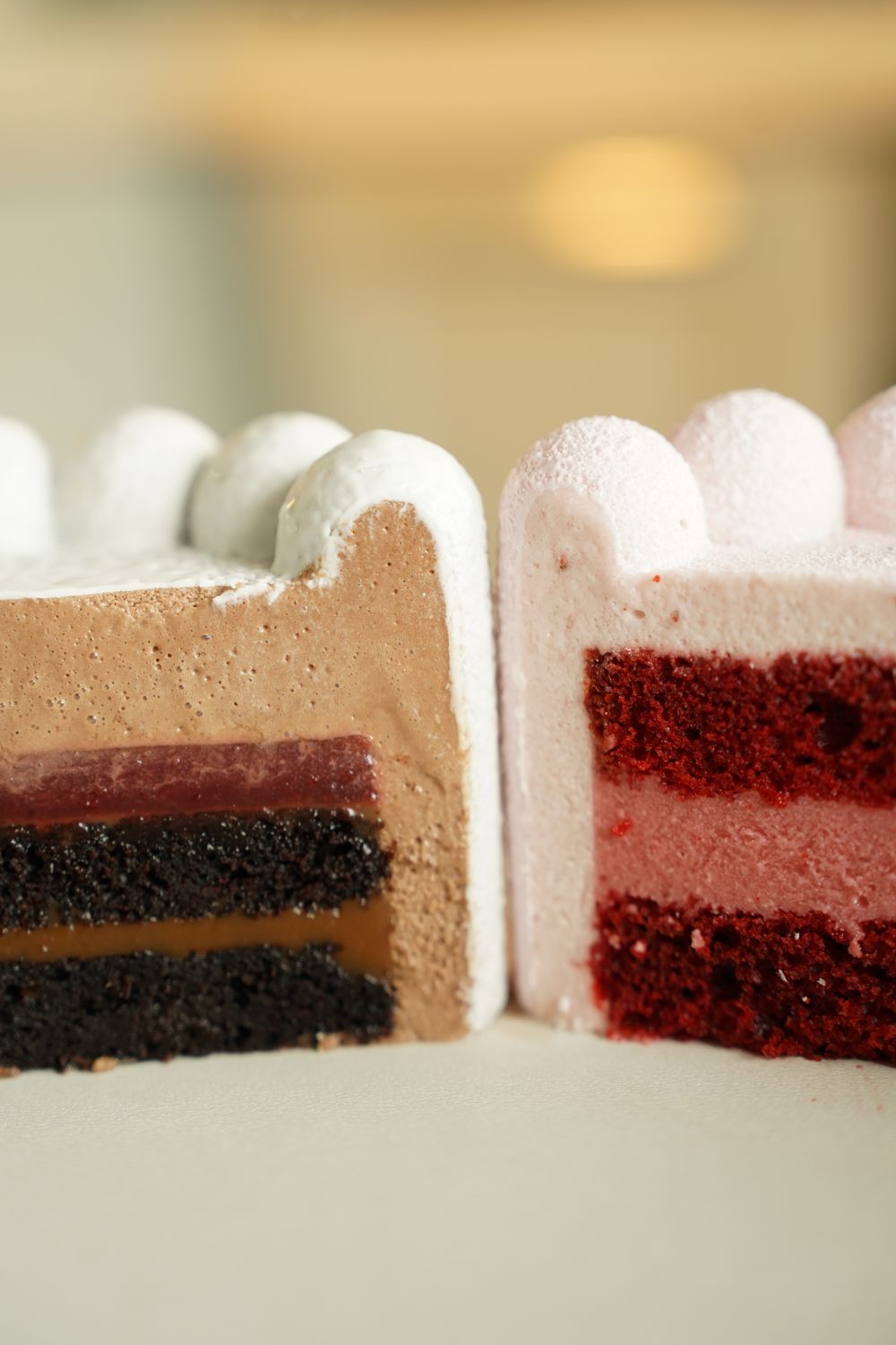 Муссовые пирожные и бенто-торты