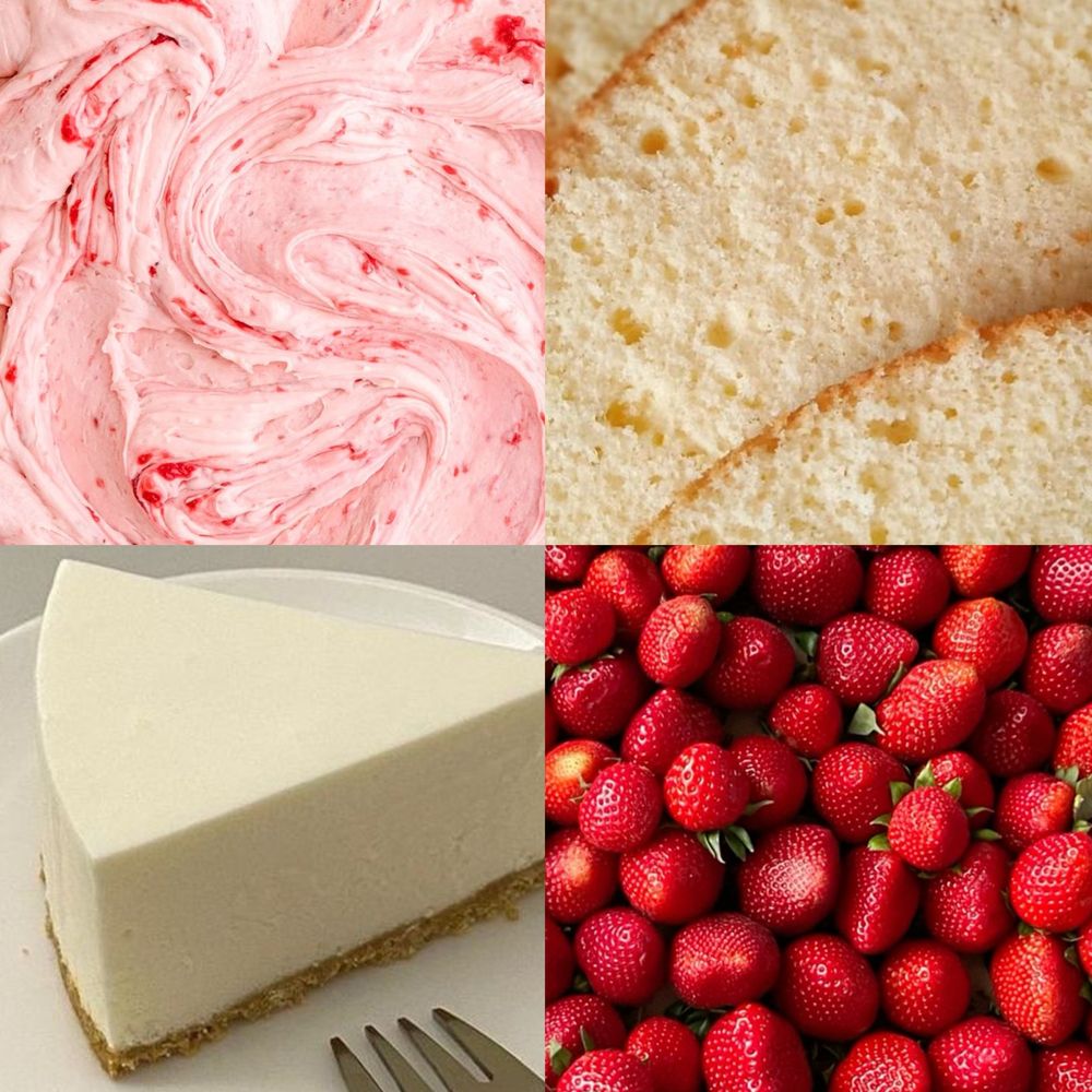 Клубничный чизкейк/ 2500 руб за 1 кг